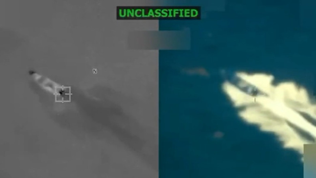 Donald Trump a publicat un videoclip cu un atac american asupra unei nave traficanțe de droguri