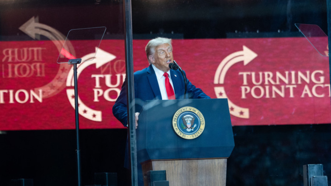 Donald Trump își exprimă ura față de rivali la comemorarea activistului Charlie Kirk