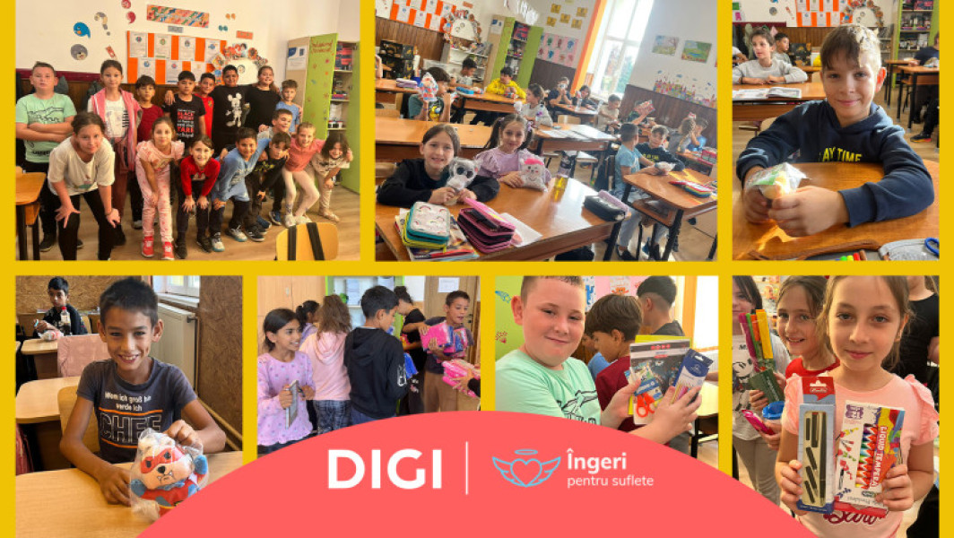 DIGI sprijină pentru a patra oară campania „Dulăpiorul Fermecat” în județul Arad
