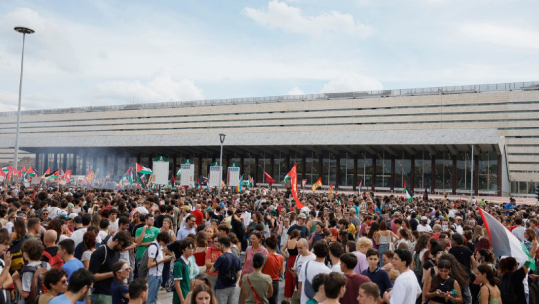 Italia paralizată de o grevă generală de solidaritate cu civilii din Gaza
