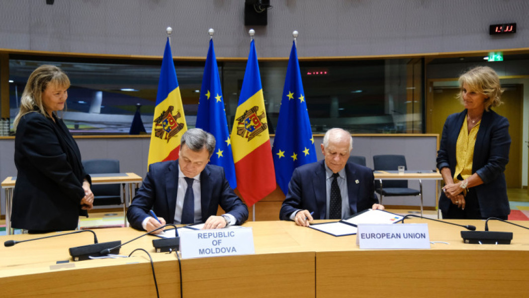 Moldova semnează parteneriat de securitate cu UE pentru a consolida rezistența țării