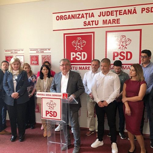 Medici la sediul PSD Satu Mare, replică pentru Adrian Cozma