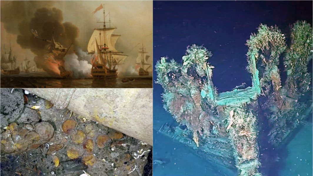Comoara de miliarde de dolari de pe fundul mării. Columbia a lansat o expediție de explorare a unei corăbii scufundate acum 300 de ani