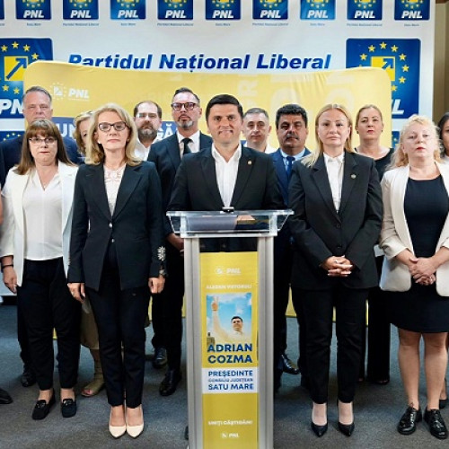 Adrian Cozma a prezentat cea mai bună echipă a candidaților PNL pentru Consiliul Local Satu Mare
